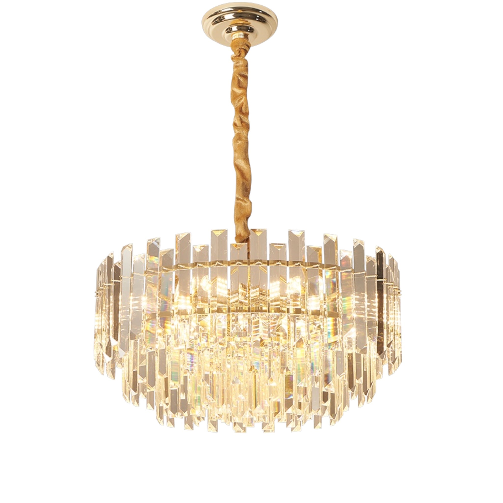 Luxware Floors Gold Crystal chandelier Ø60 x 30 cm