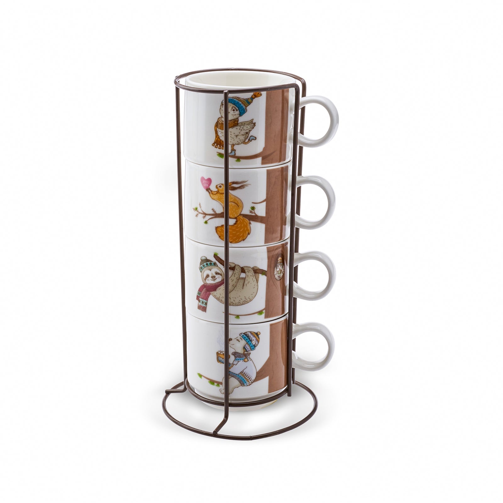 Mugs set with Stand Branch 4 -  luxware-uk.myshopify.com